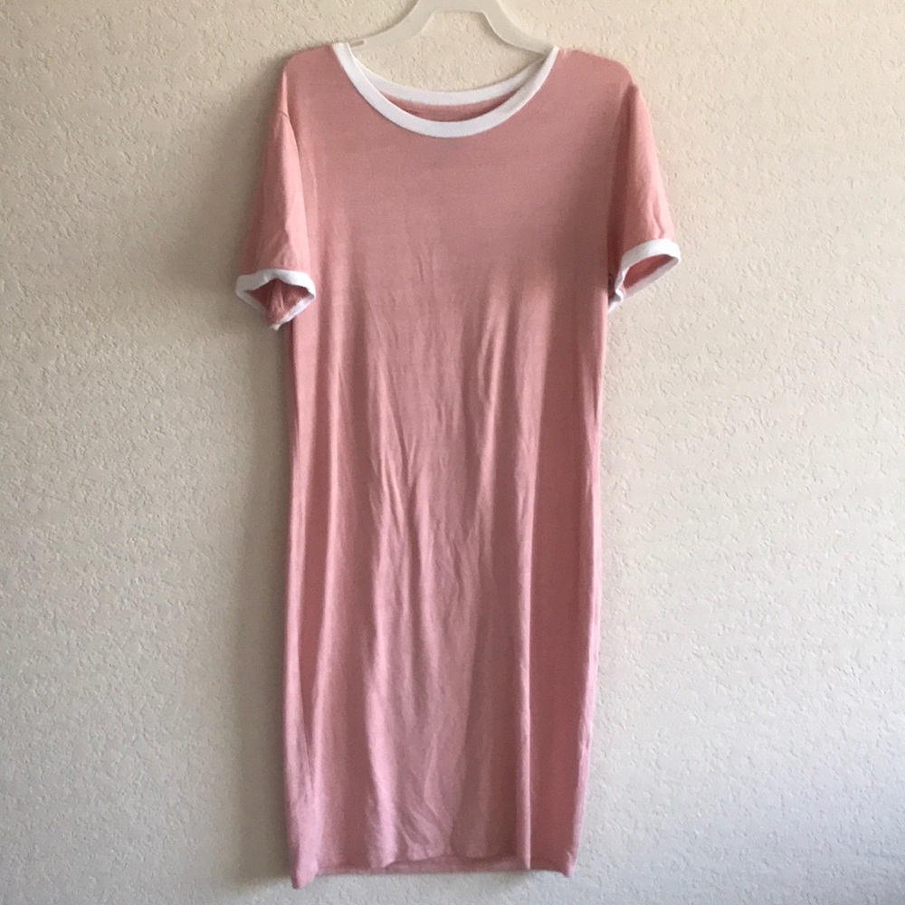 Light pink body dress
